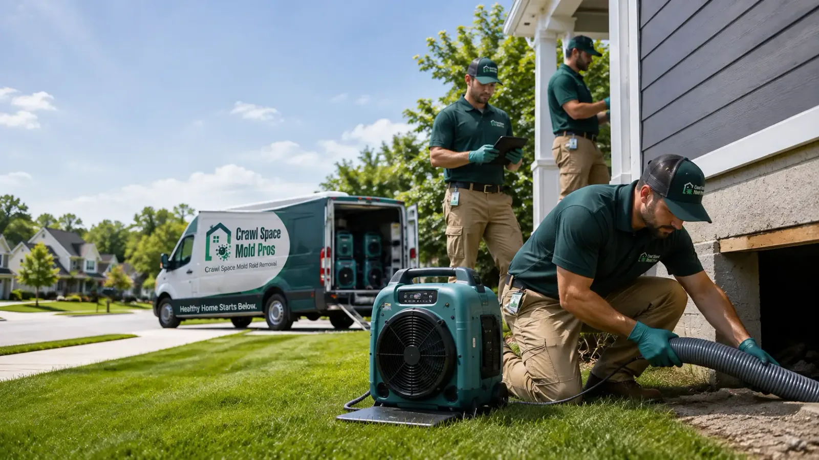 Crawl Space Mold Removal in Hamilton, TX